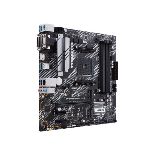 ASUS PRIME B550M-A - CARTE-MÈRE - MICRO ATX - SOCKET AM4 - AMD B550
