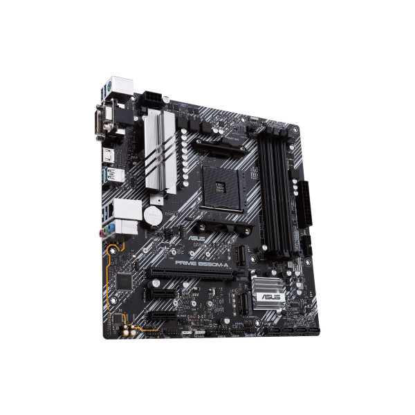ASUS PRIME B550M-A - CARTE-MÈRE - MICRO ATX - SOCKET AM4 - AMD B550