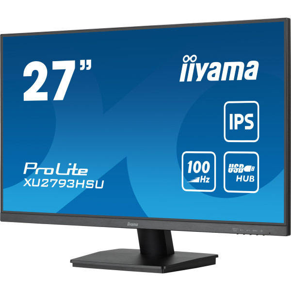 Moniteur iiyama ProLite XUB2794HSU-B6 Hdmi DP Hub USB 27 - LED 1ms VA Multm