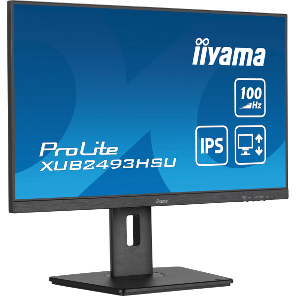 Moniteur iiyama ProLite XU2793HSU-B6 Hdmi DP 100Hz 27 - LED 1ms IPS Multm