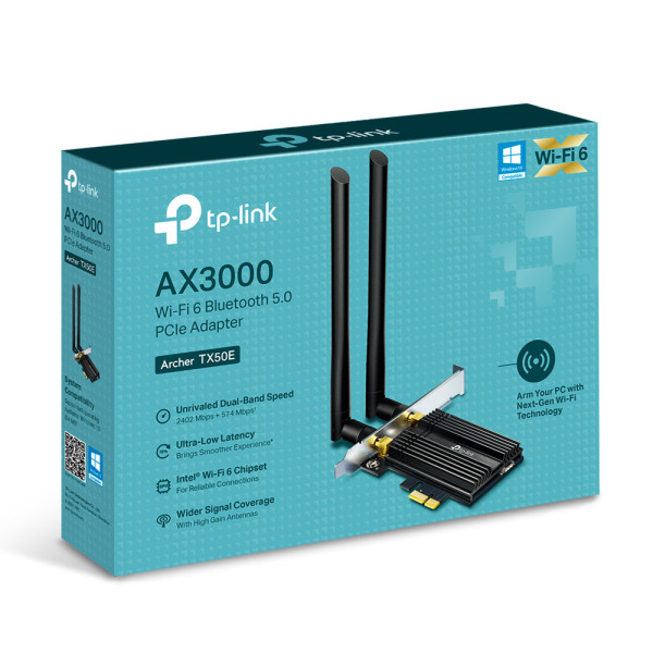 TP-Link Archer TX50E - adaptateur réseau - PCIe