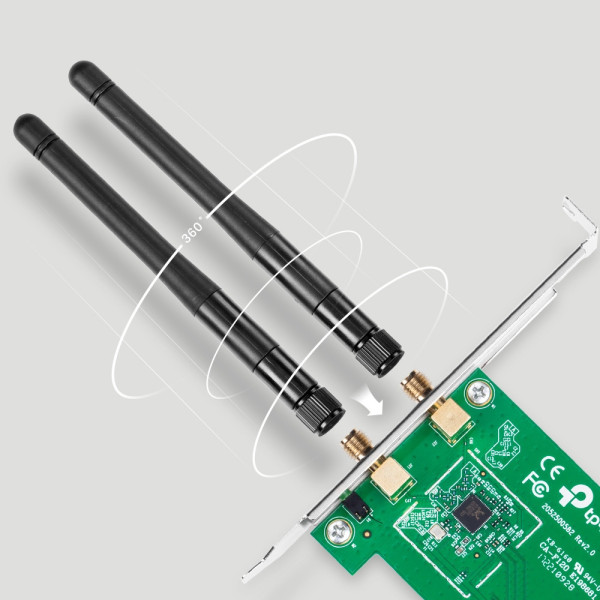 CARTE PCI-Express WIFI 802.11N 300  * TP-Link TL-WN881ND *