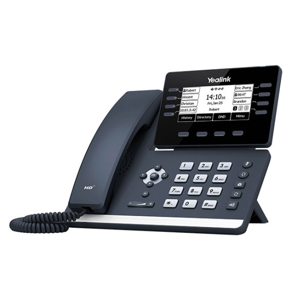 POSTE IP BLUETOOTH WIFI SS ALIM 8 TOUCHES   GIGA   MAINS LIBRES * Yealink T53W*