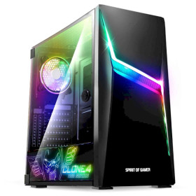 Boitier CLONE 4 ARGB EDITION  mATX/ATX sans alim* 8902RA *