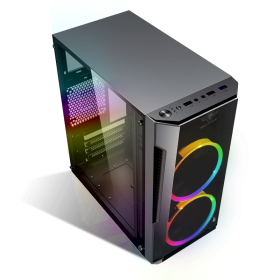 Boitier DEATHMATCH 3 A- RGB Edition  mATX sans alim* 6001RA *