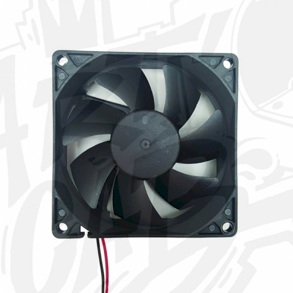 VENTILATEUR pour boitier silencieux 80mm noir *AXXYON*