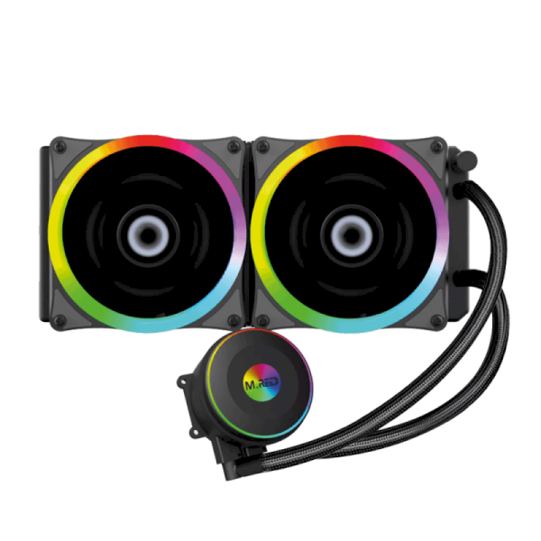 Watercooling M.RED WaterCooling AIO 240mm RGB Rainbow - AIRW-24