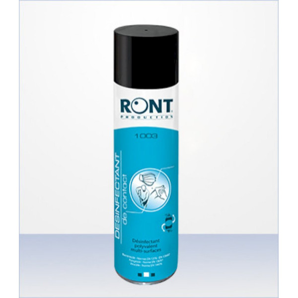 Désinfectant de Contact aérosol 650ml Ront Production  * 1003 * Made in France