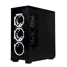 Boitier PC Modulable M.RED ATX MR-004 Black DESTROYER Rainbow ARGB MT Sans Façad