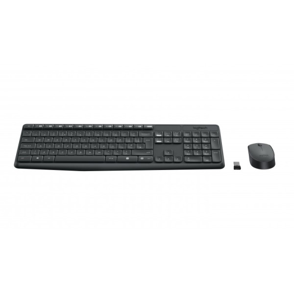 Kit clavier souris optique sans fil Logitech  MK235 * 920-007907*
