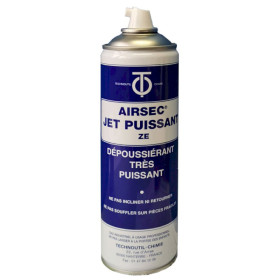 Gaz dépoussiérant ininflammable fort Airsec Jet Puissant 400g, 650Ml
