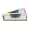 Mémoire DDR5 6000 2 x 16Go Blanc* CORSAIR Vengeance RGB Pro CMH32GX5M2E6000C36W*