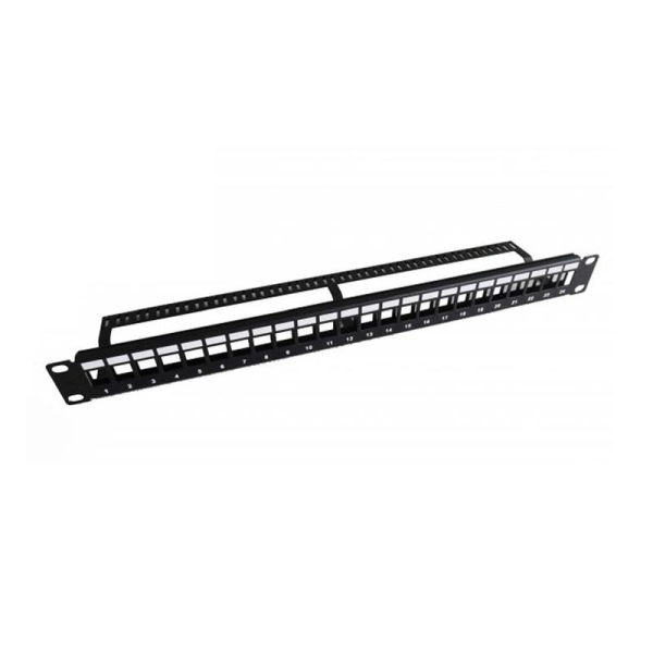 Panneau 19 1U - KeyStone - 24 ports nu Rj45  8060229