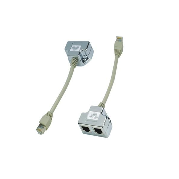 Eclateur de paires Cat 5e STP M / F / F - 0,15 m * 1010456 *