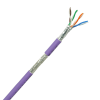 HsD - Câble monobrin - Cat7 S/FTP - 4 paires violet LSZH Dca - 500m * 3050504 *