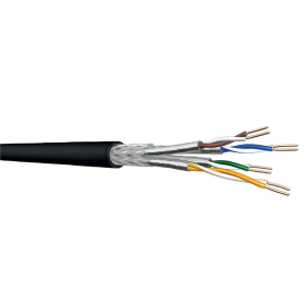 DRAKA - Câble monobrin - Cat7 S/FTP - 4 paires - MSB Int/Ext - 305m * 3010854 *