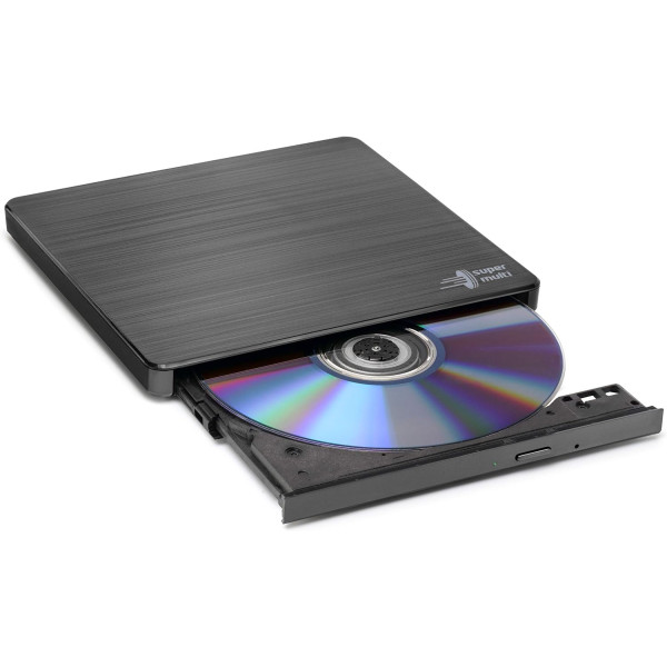 Graveur DVD slim externe USB noir 24x *Hitachi LG DVD/RW GP60NB60 Black Retail*