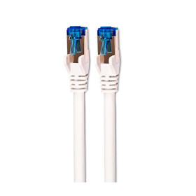 Cable réseau CAT 6A Cable S/STP 1M  boite  bleu/blanc * DCU 30801220 *
