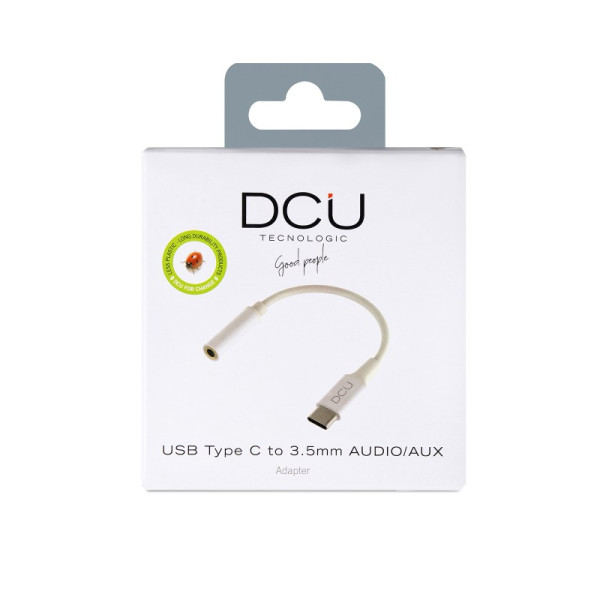 USB-C - Audio/AUX 3.5mm Adapter black * DCU 30402035 *