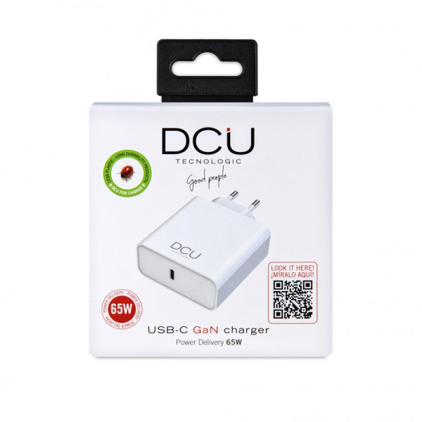 Chargeur GaN USB Type C Power Delivery 65W * DCU 37300765 *