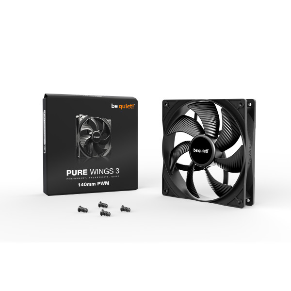 BEQUIET! PURE WINGS 3 140mm ventilateur 14cm *BL108*
