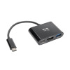 Eaton Tripp Lite Series USB C to HDMI Adapter w USB-A Hub and PD Charging - USB