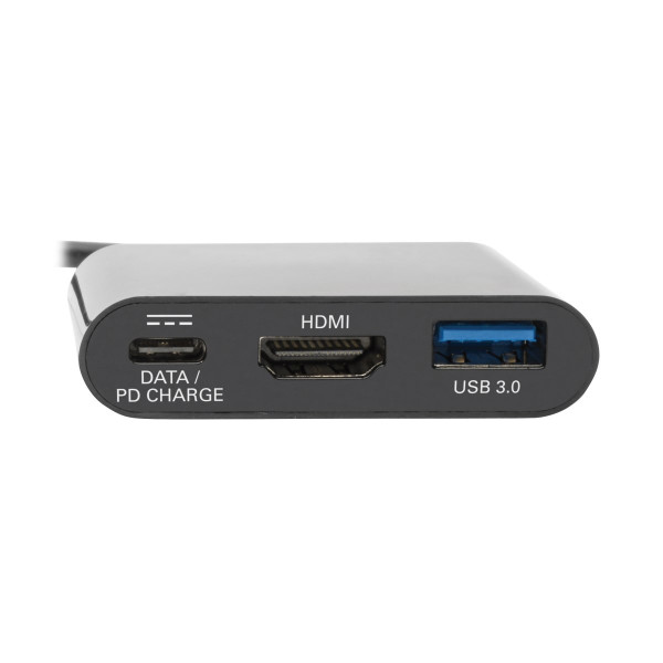 Eaton Tripp Lite Series USB C to HDMI Adapter w USB-A Hub and PD Charging - USB