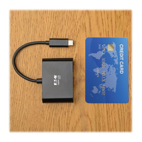 Eaton Tripp Lite Series USB C to HDMI Adapter w USB-A Hub and PD Charging - USB