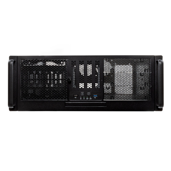 Unykach UK4329 boitier Rack 4U 19  3.5 2.5 USB 3.2 USB-C noir