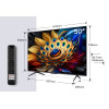 TV QLED 50 POUCES 4K Google TV TCL 50C69B