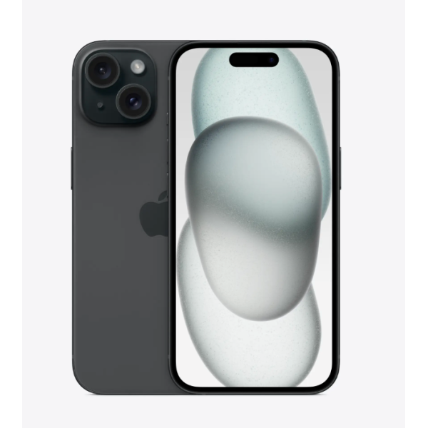 Apple iPhone 15 - noir - 5G smartphone - 128 Go - GSM * MTP03ZD/A *