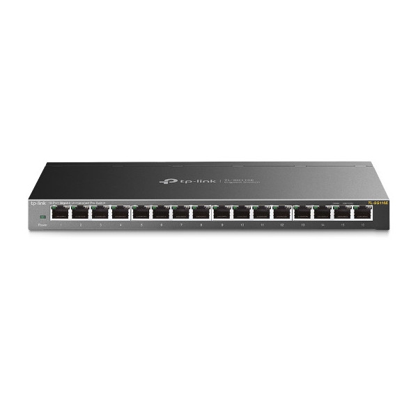 TP-Link JetStream TL-SG116E - commutateur - 16 ports gigabit Montable sur rack