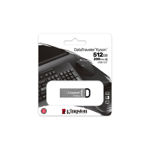 Kingston DataTraveler Kyson   - clé USB - 512 Go *   DTKN 512GB *
