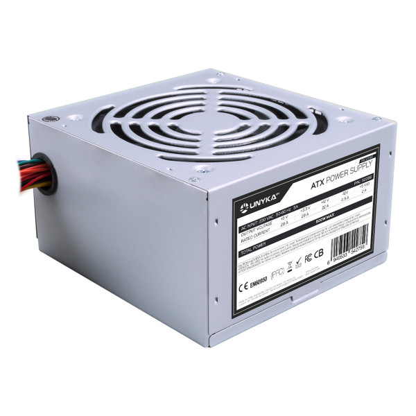 Alim Unykach ATX 500W - Ventilateur 120mm *Unykach 52099*