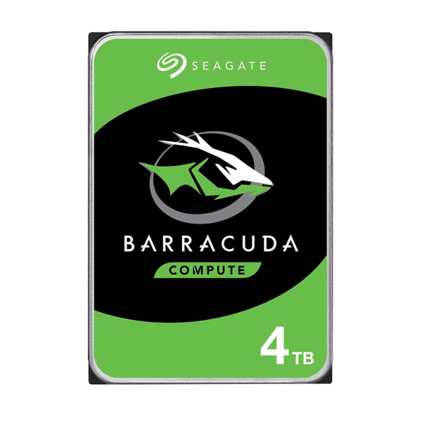 DD Interne 3,5 Barracuda  4 To SATA3 - 64Mo - 7200t min *Seagate ST4000DM004 *