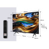 TV QLED 43 POUCES 4K Google TV TCL 43P79B
