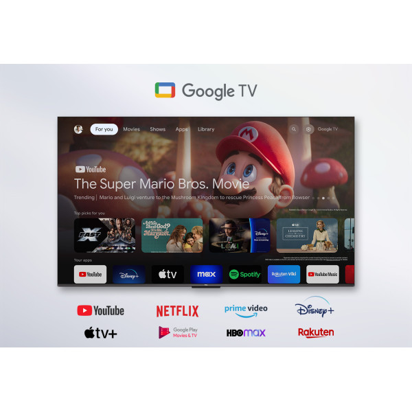 TV QLED 43 POUCES 4K Google TV TCL 43P79B