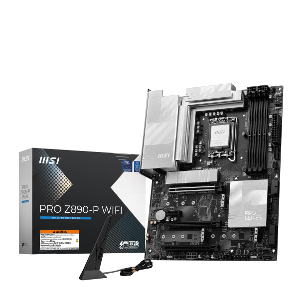 MSI PRO Z890-P WIFI carte mère Intel Z890 LGA 1851 ATX proc serie ultra