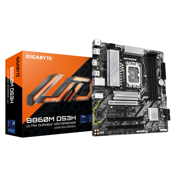 GIGABYTE B860M DS3H LGA1851 mATX proc serie ultra
