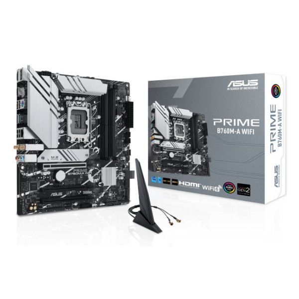 ASUS PRIME B760M-A WIFI INTEL B760 LGA 1700 MICRO ATX DDR5