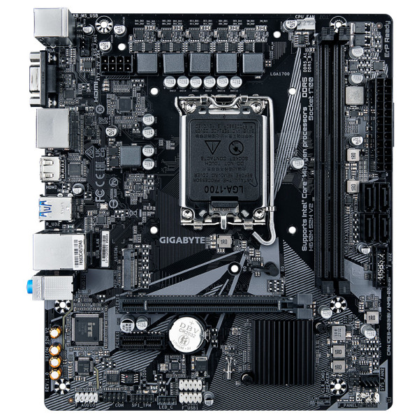 GIGABYTE H610M S2H V2 mATX LGA1700 USB3.0 M.2 H610 DDR5 DP VGA DVI DP HDMI