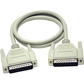 Cables to Go - Câble série / parallèle - DB-25 (M) - DB-25 (M) - 1 m - Moulé