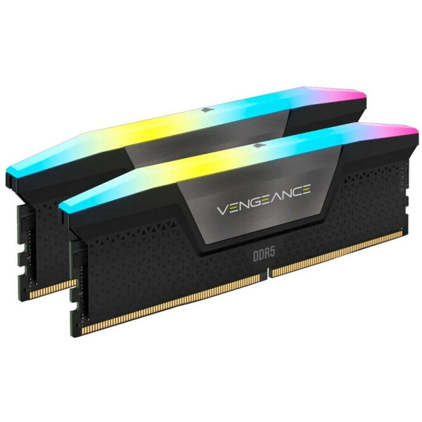 Mémoire DDR5 6000 2 x 32Go RGB * CORSAIR VENGEANCE CMH64GX5M2B6000C30*