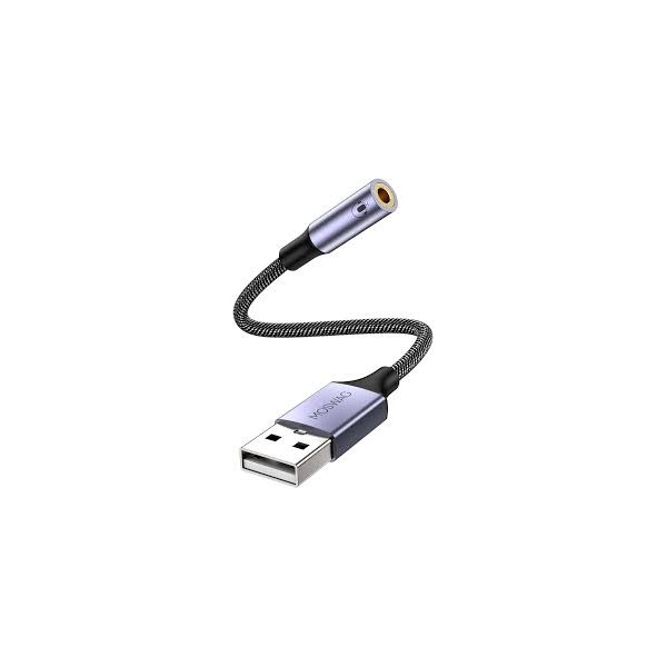 Carte son USB vers Jack 3.5mm * Vention CDKHB*