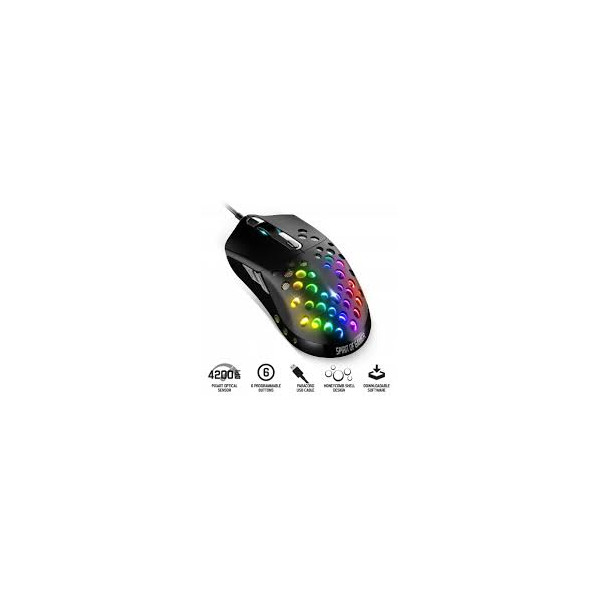 Souris filaire Spirit Of Gamer ELITE-M80 12000 DPI RGB * S-EM80 *