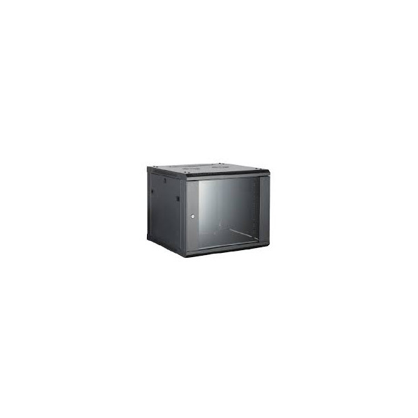 Coffret 19 9U noir prof. 450 mm * 8062261 * reconditionné Uptec