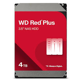 DD Interne 3,5 4To SATA3 256Mo red Plus *Western Digital  WD40EFPX*reconditionné