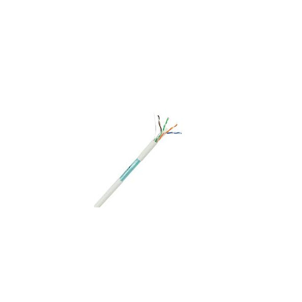 HsD - Câble monobrin - Cat6 F/UTP - 4 paires blanc LSZH Dca - 305m * 3050539 *
