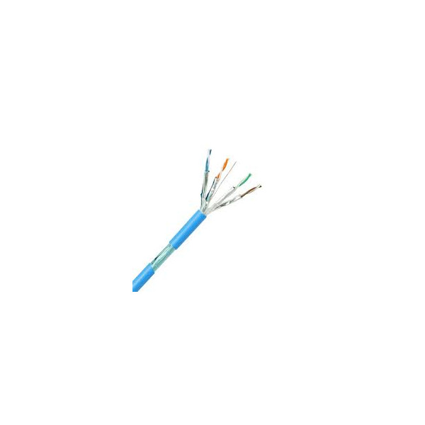 HsD - Câble monobrin - Cat6a F/FTP - 4 paires bleu LSZH Dca - 500m * 3050490 *