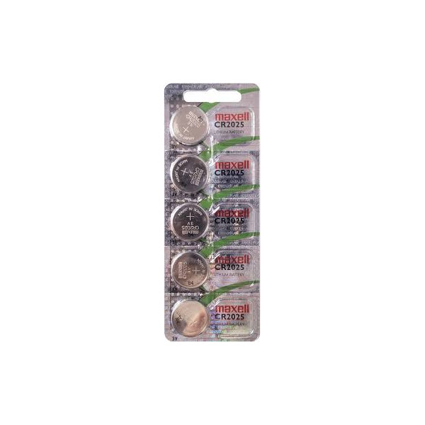 Pile Maxell CR2025 pack de 5